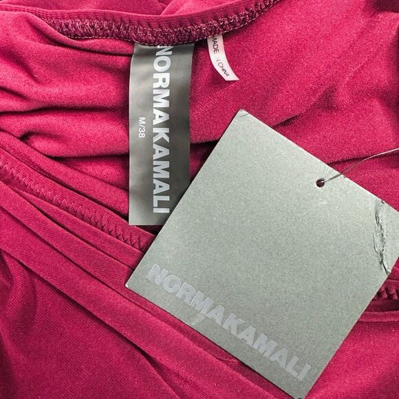 Norma Kamali Diana Gown - Size M/38 - Plum - Picture 7 of 8